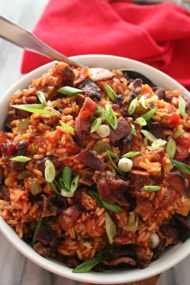 Red Rice and Sausage