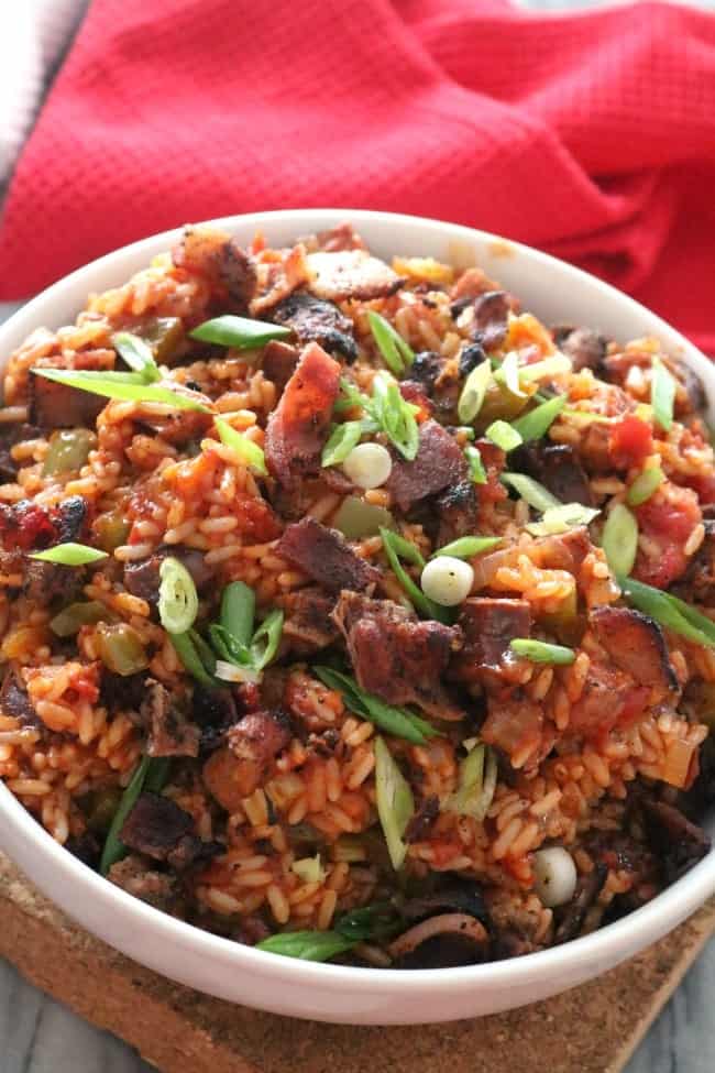 Red Rice and Sausage