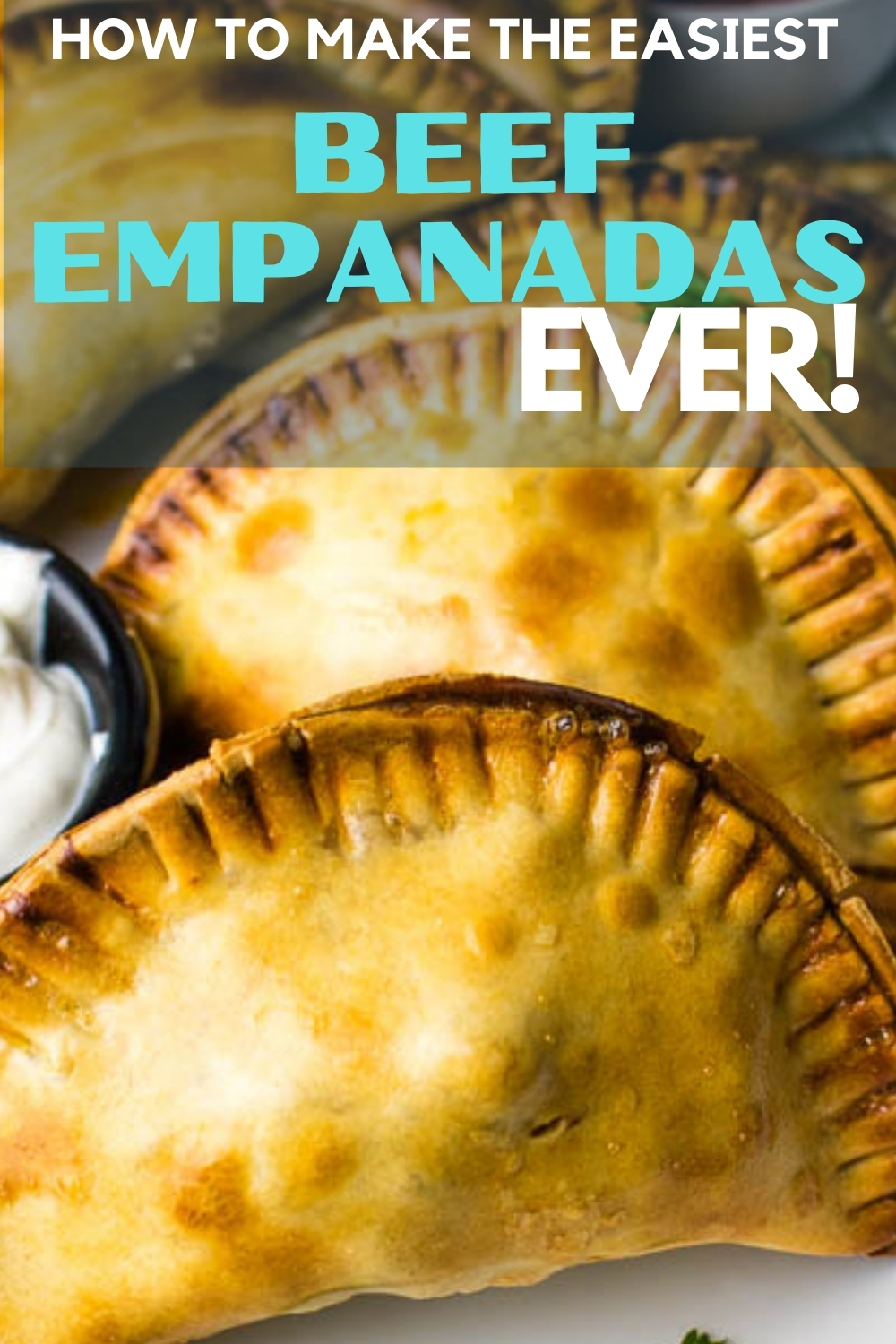 seriously delicious Cuban Beef Empanadas baked in the oven