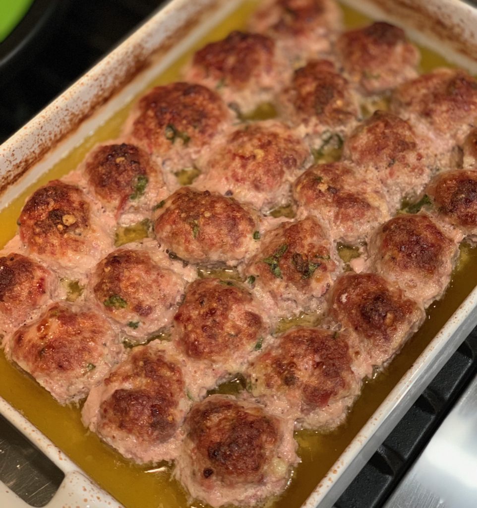 Adding Mortadella to Meatballs! Kitchen Dust