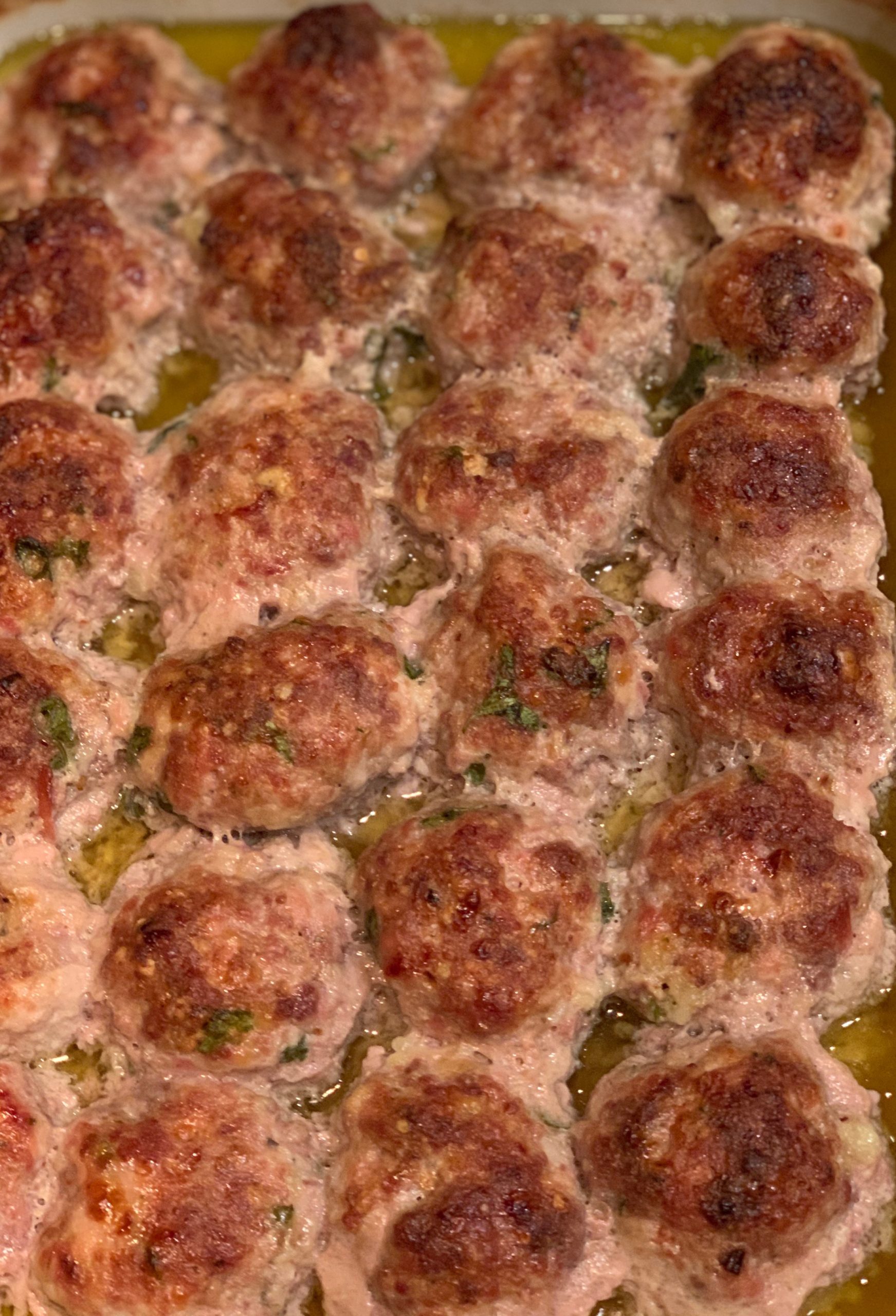 Adding Mortadella to Meatballs! Kitchen Dust