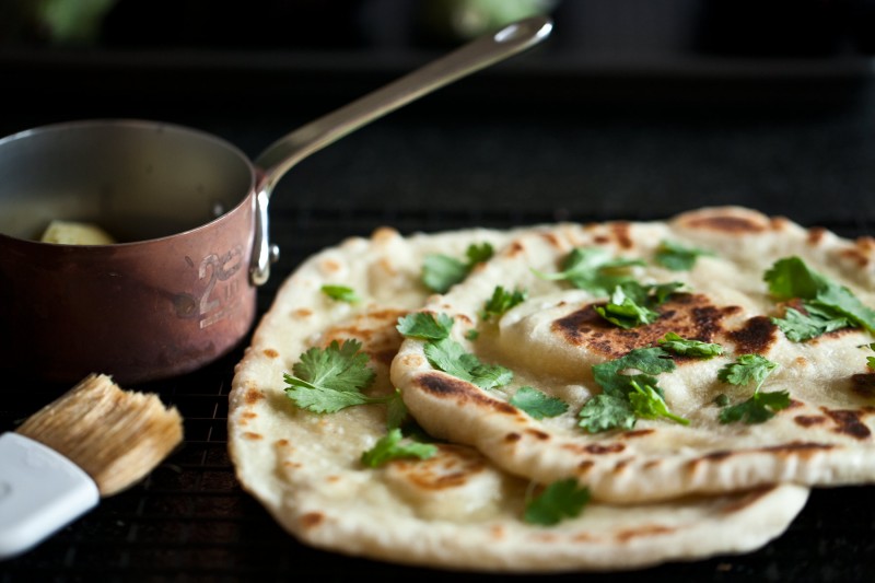 Indický chléb Kulcha