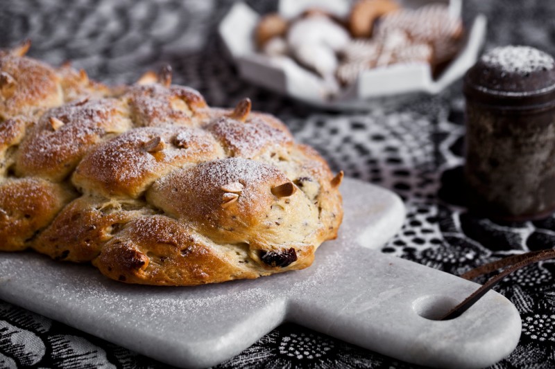 Bramborová vánočka babičky Olinky