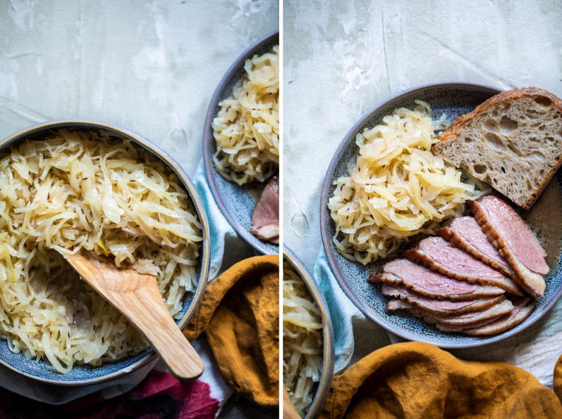 Kedlubnové zelí na cideru