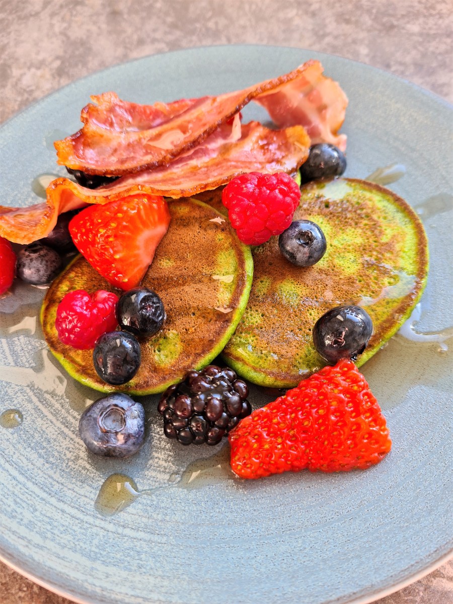 Super healthy green pancakes Kitchen Feasts