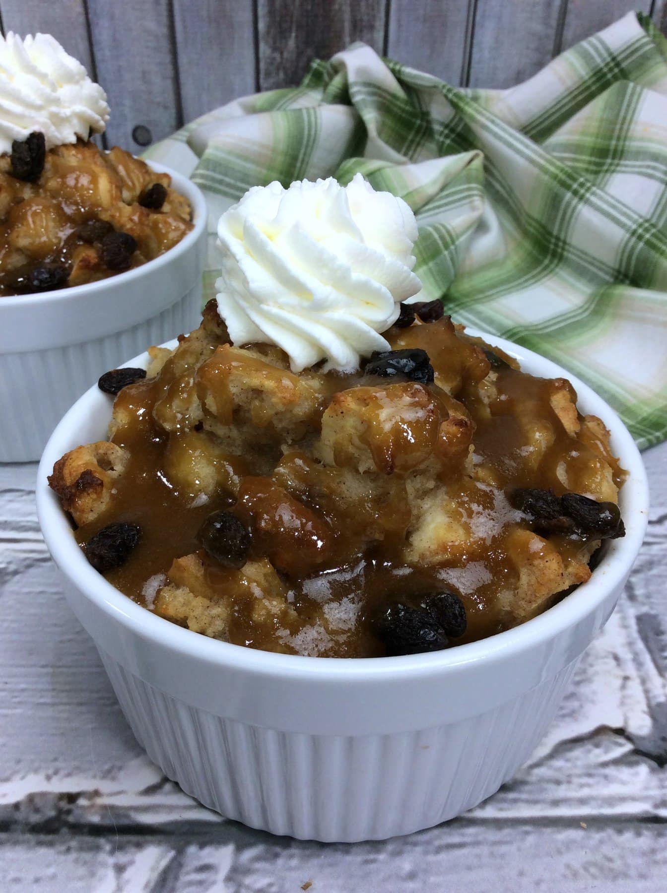 Irish Bread Pudding with Whiskey Sauce