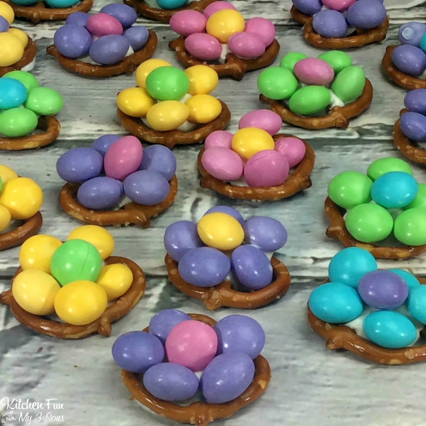 Flower Pretzel Bites Kitchen Fun With My 3 Sons