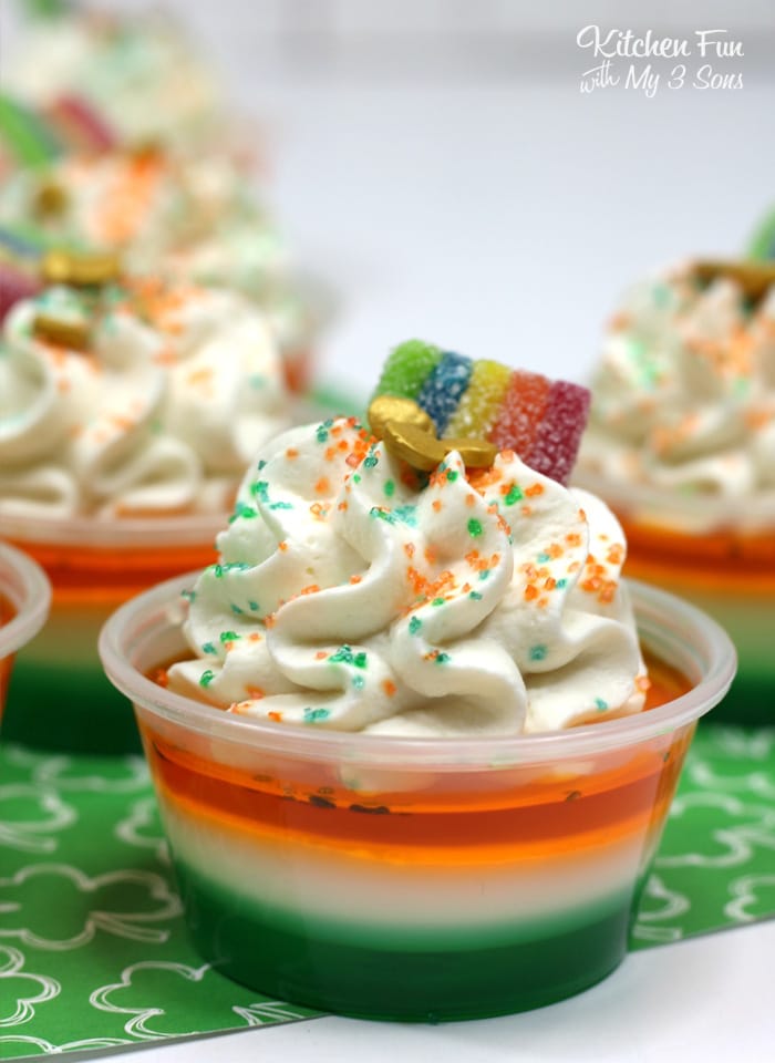 St. Patrick's Day Jello Shots Kitchen Fun With My 3 Sons