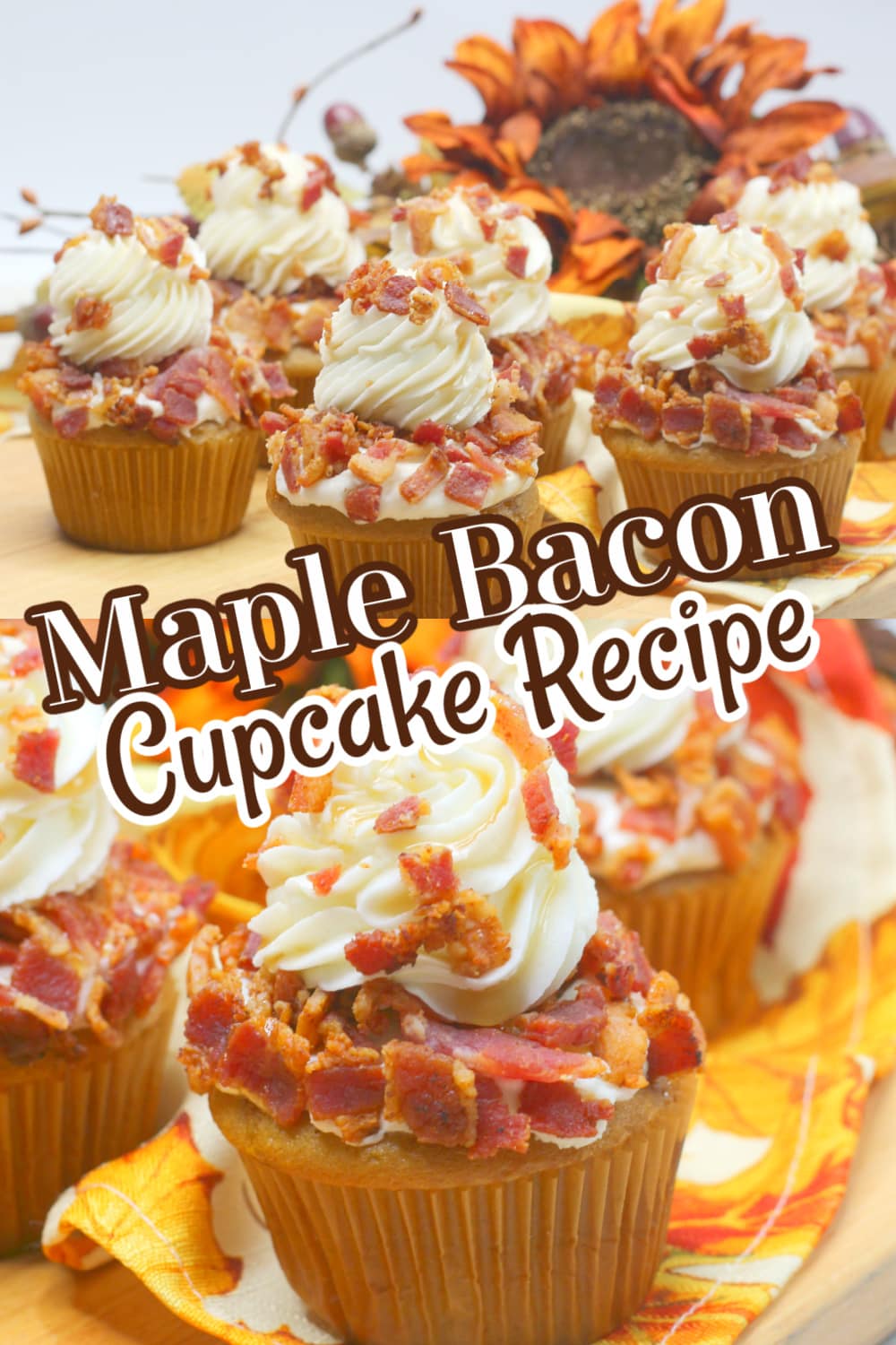 Maple Bacon Cupcakes Recipe Kitchen Fun With My 3 Sons
