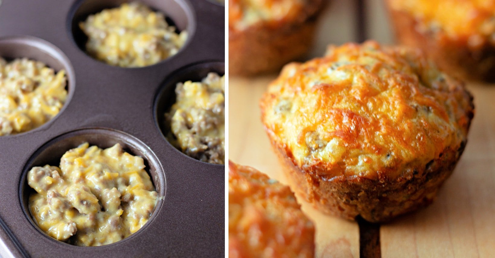 Sausage Breakfast Muffins Recipe l Kitchen Fun With My 3 Sons