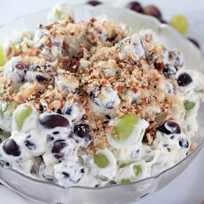 Creamy Grape Salad Kitchen Fun With My 3 Sons