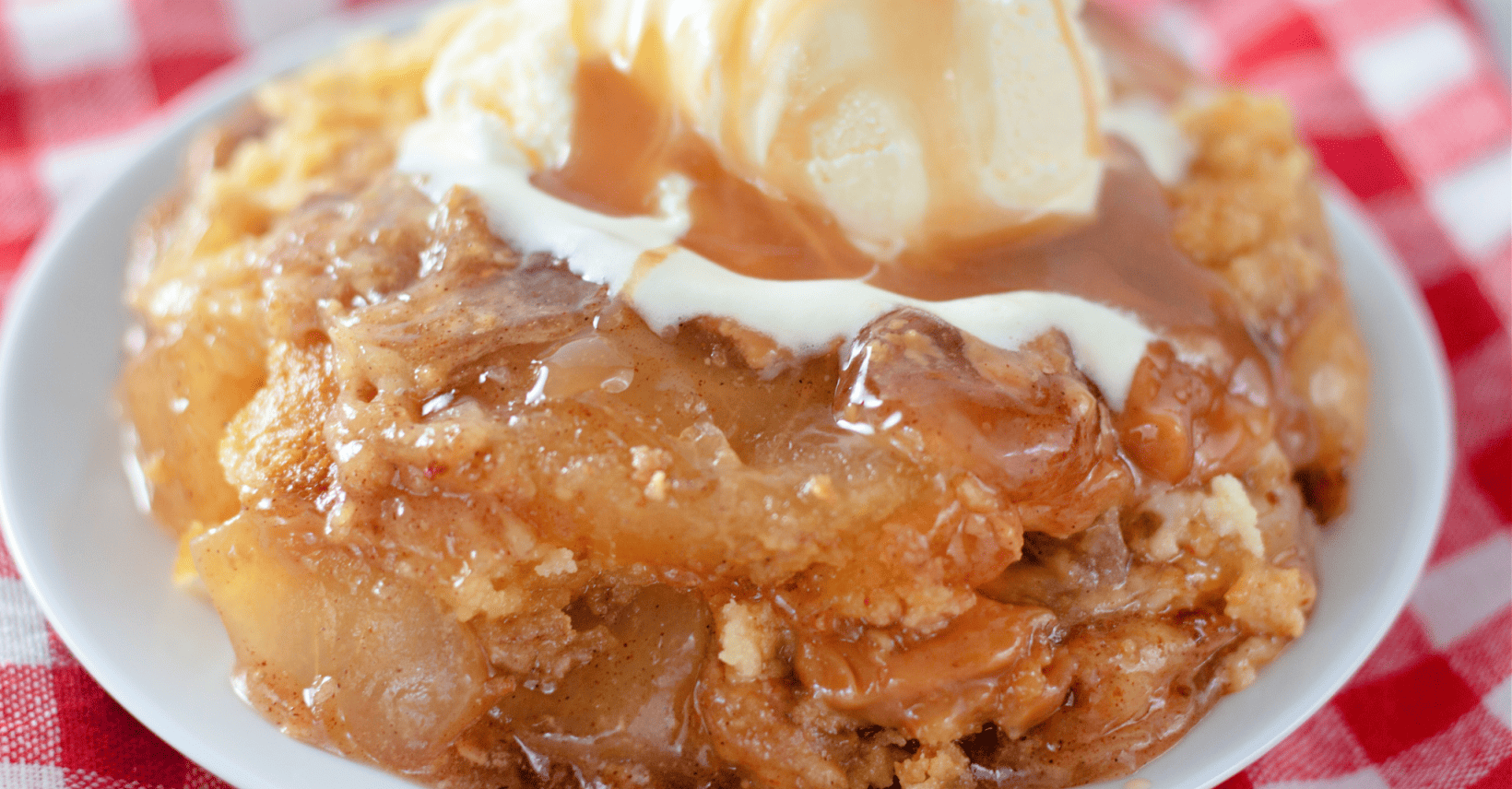 Caramel Apple Dump Cake Kitchen Fun With My 3 Sons