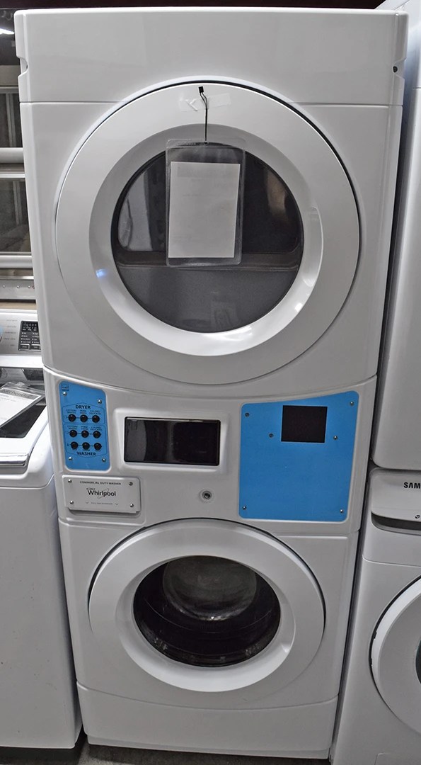 Whirlpool Commercial Laundry CET9100GQ 27" Electric Laundry Center