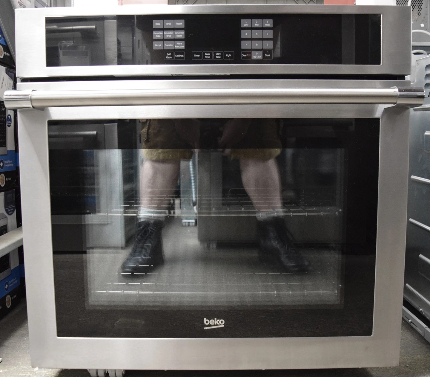 Beko WOS30100SS 30" BuiltIn Single Electric Wall Oven Kitchen Guys