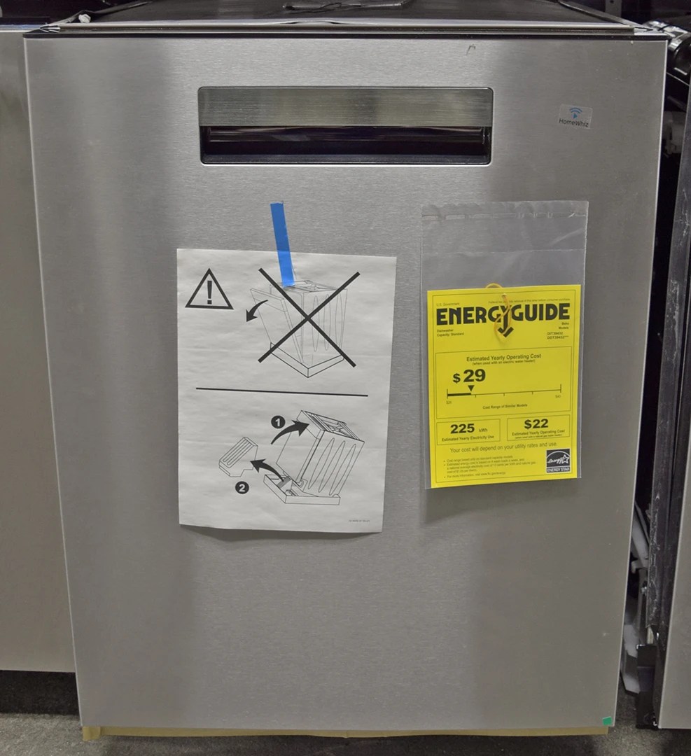 Beko DDT39432XIH 24" Fully Integrated Smart Dishwasher Pocket Handle