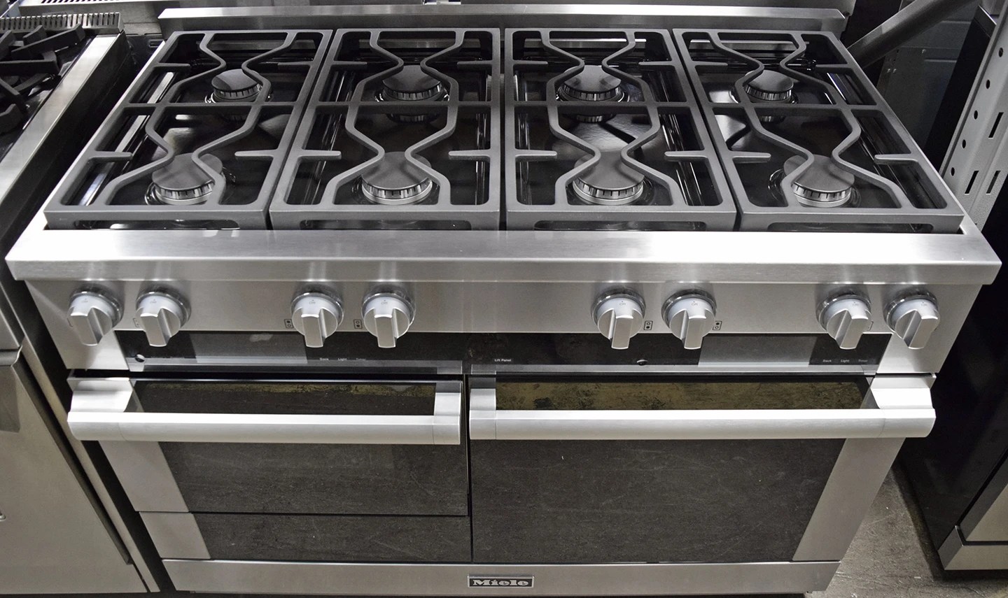 Miele MTouch Series HR1954DF 48" ProStyle DualFuel Range Kitchen Guys