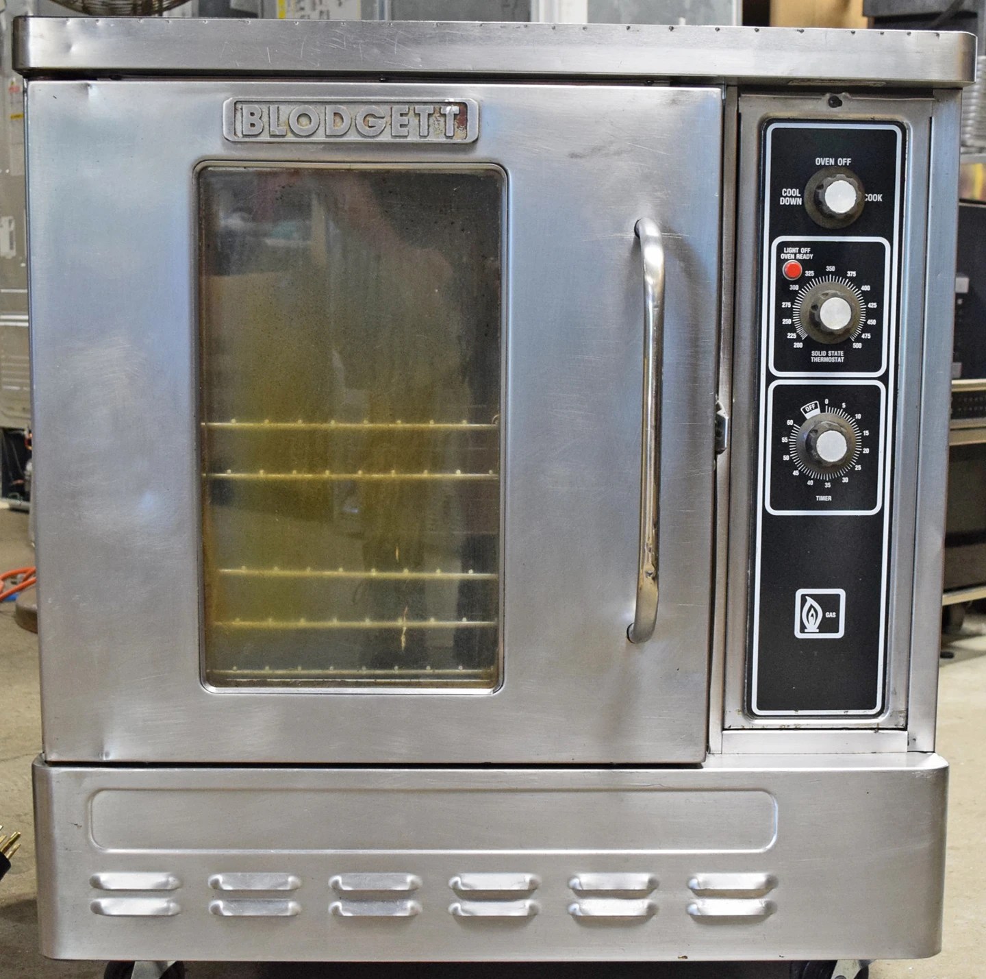Blodgett DFG50 Half Size Gas Single Deck Convection Oven Kitchen Guys