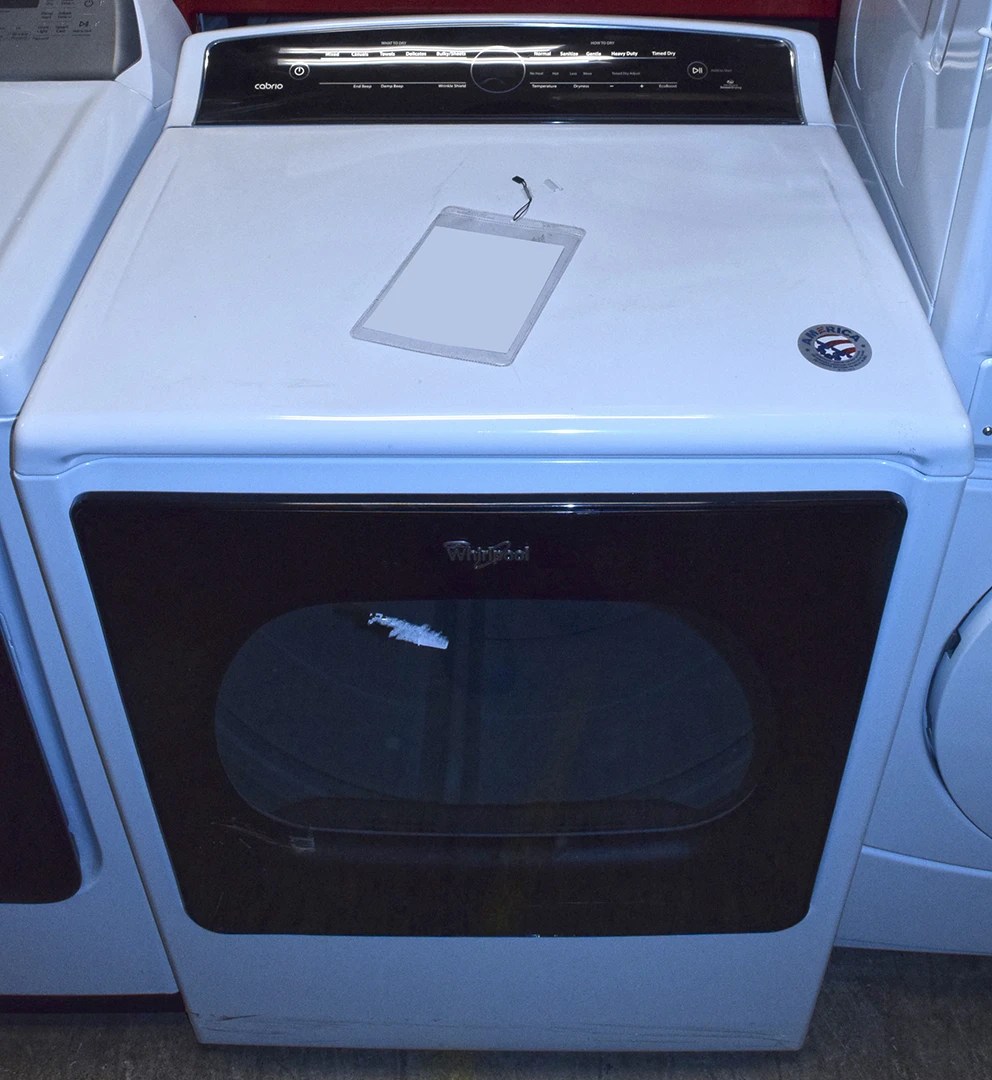 Whirlpool Cabrio WED8000DW 29" 8.8 cu. ft. Electric Dryer Kitchen Guys