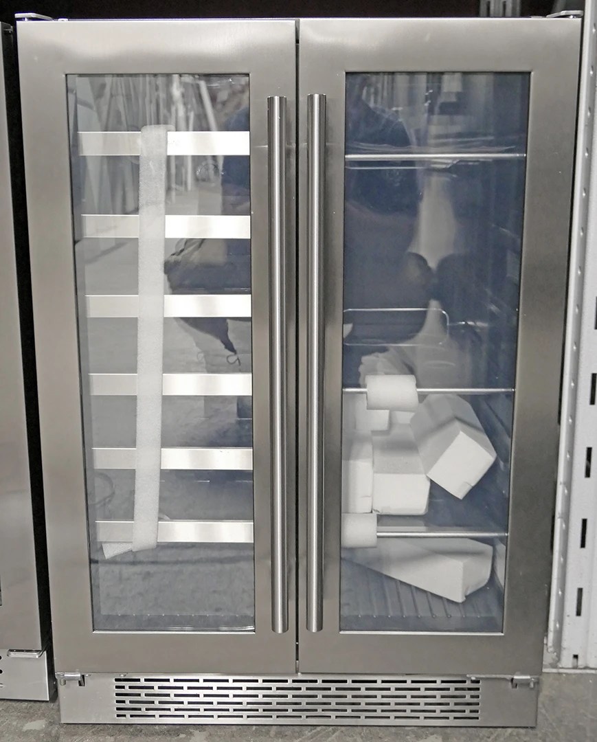 Zephyr PRESRV PRWB24C32AG 24" Beverage & Wine Center Dual Zone