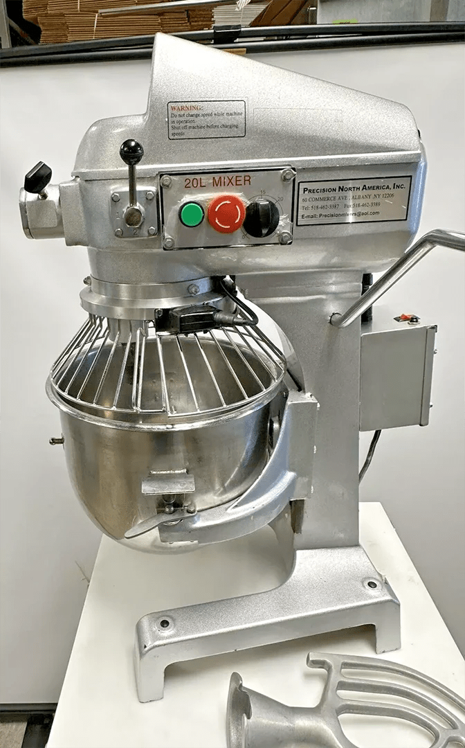Precision AV02 20 Quart Mixer 1/2 hp 3 Speed Gear Driven