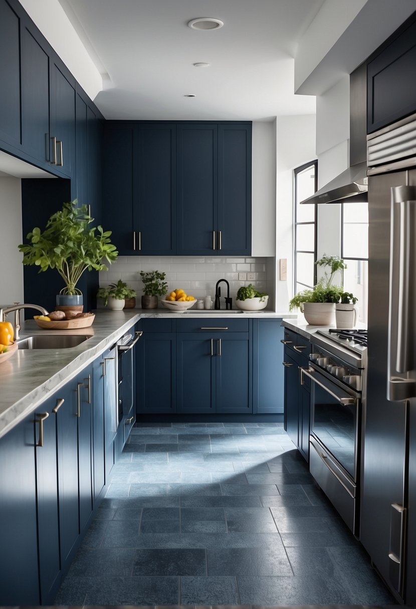 Denim Blue Kitchens A Trendy and Timeless Choice for Your Home Kitchen Informant