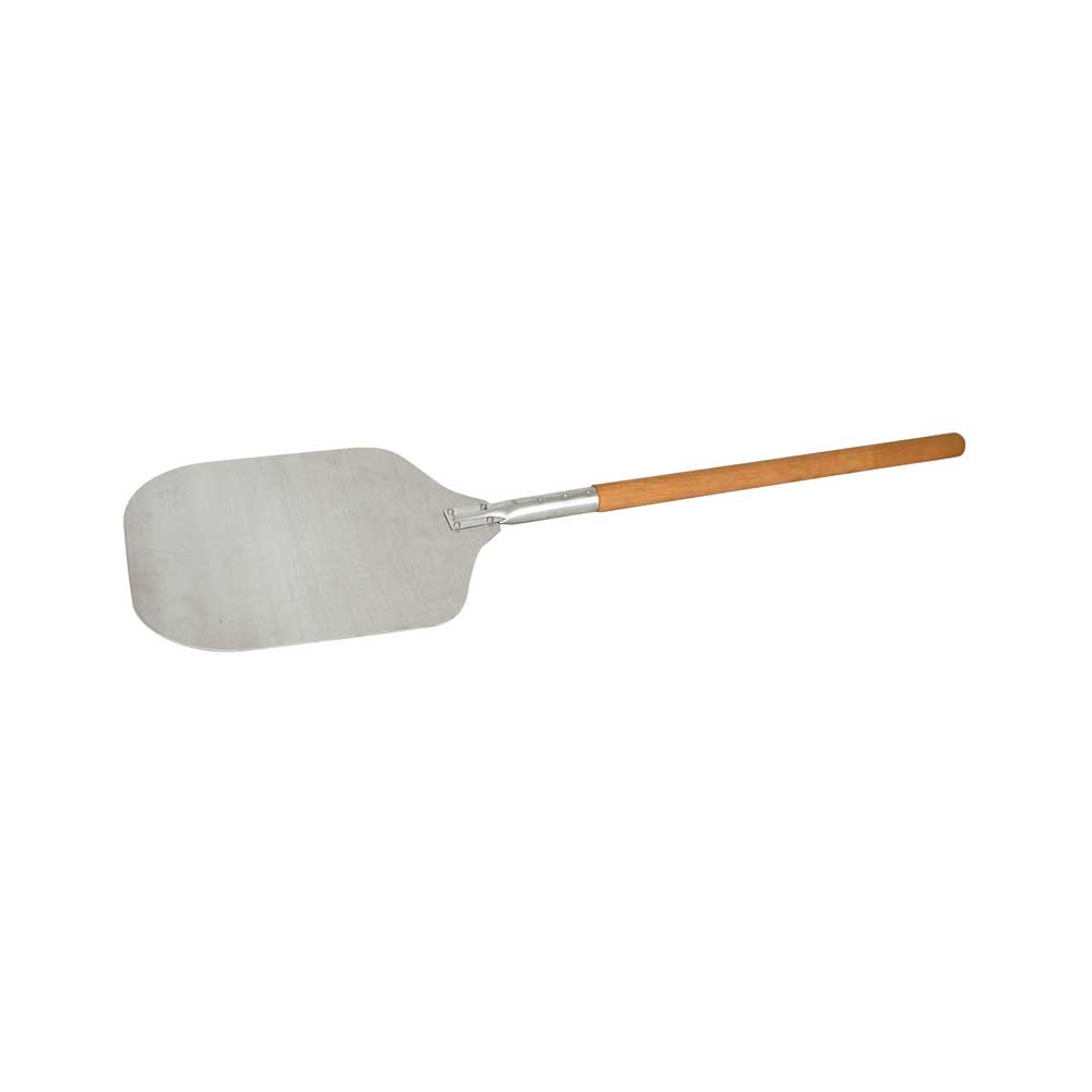 Pizza Peel Aluminium Wooden Handle Kitchen Kapers