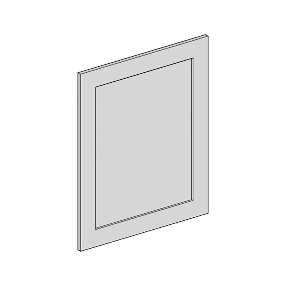 Shaker Matt White 596 Appliance Door Kitchen Kit