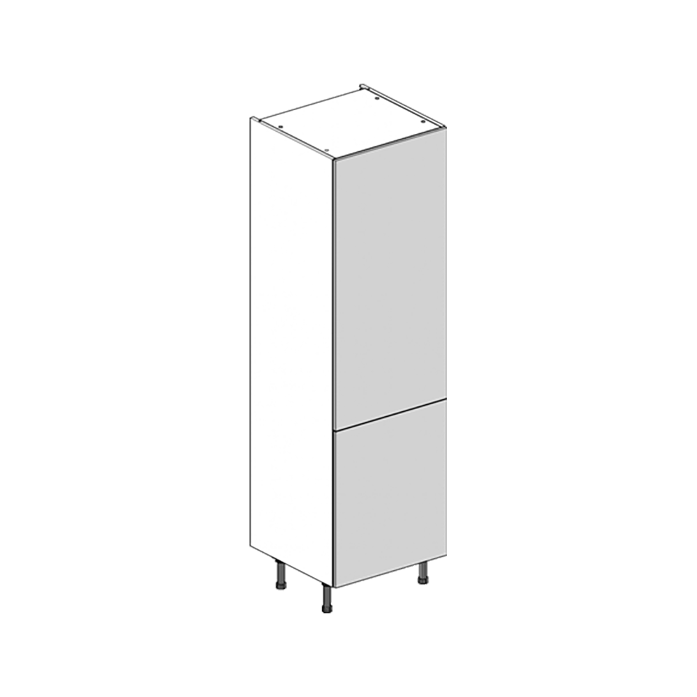 True Handleless Gloss Dust Grey 600 Larder Flatpack Kitchen Kit