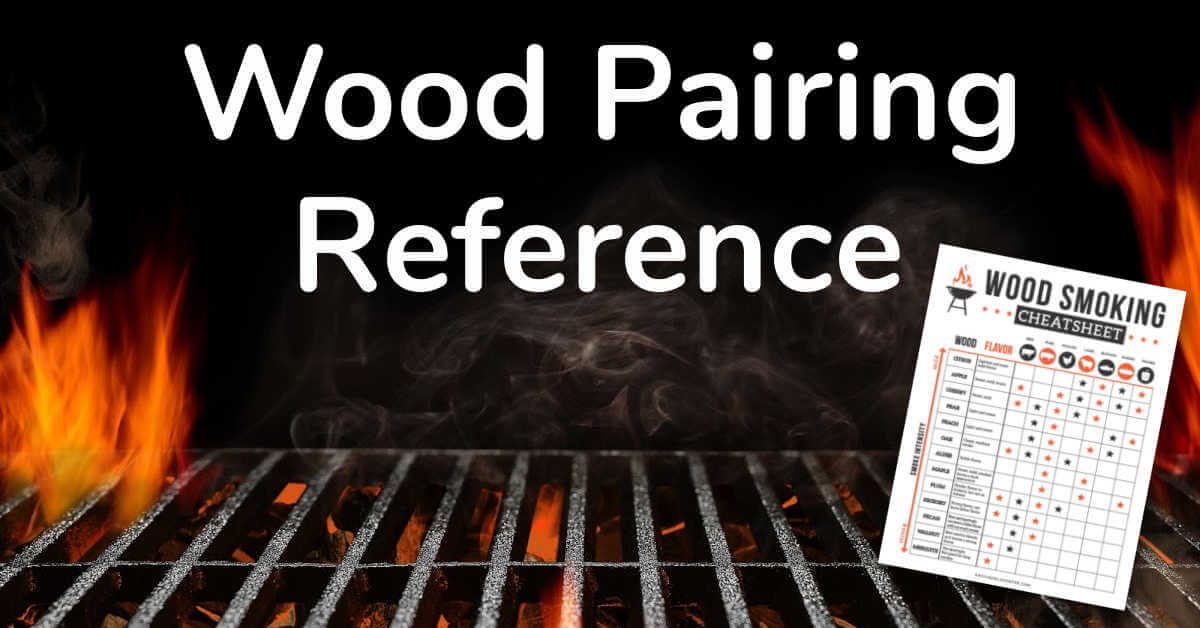 Free Printable Smoking Wood Chart