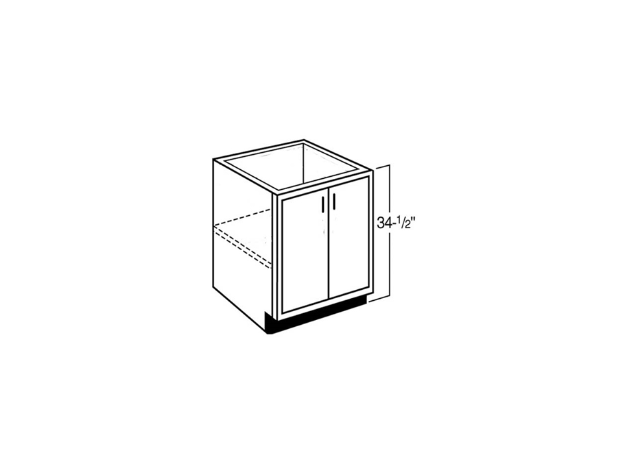2 FULL DOORS BASE 36"W Kitchen Liquidators