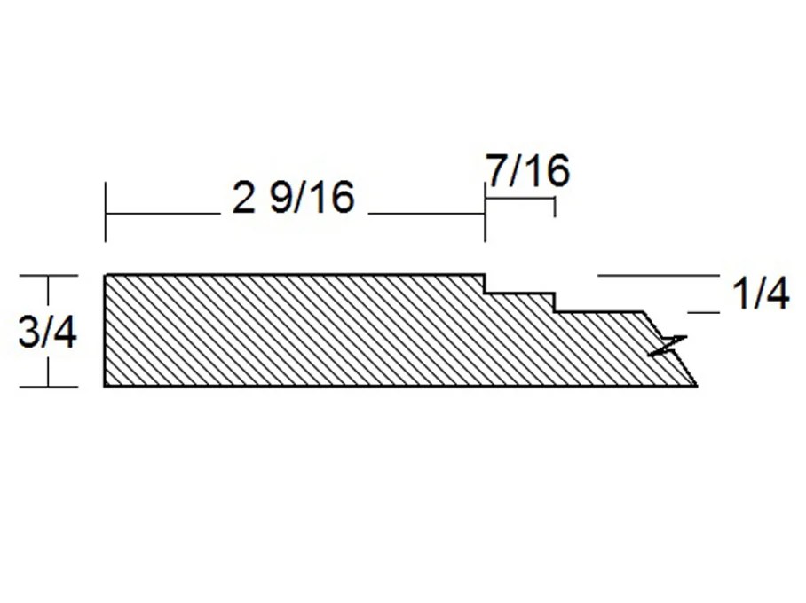 MDF Amsterdam RAW FINISH 34" High Kitchen Liquidators