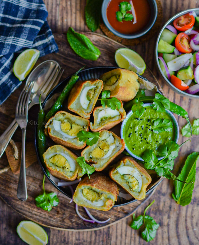 Egg potato chops (Goan style) Kitchen Mai