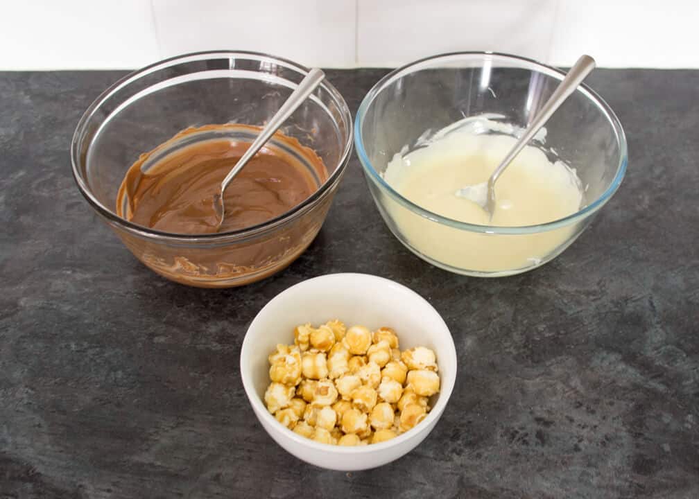 Toffee Popcorn Bark KitchenMason Easy Step by Step Picture