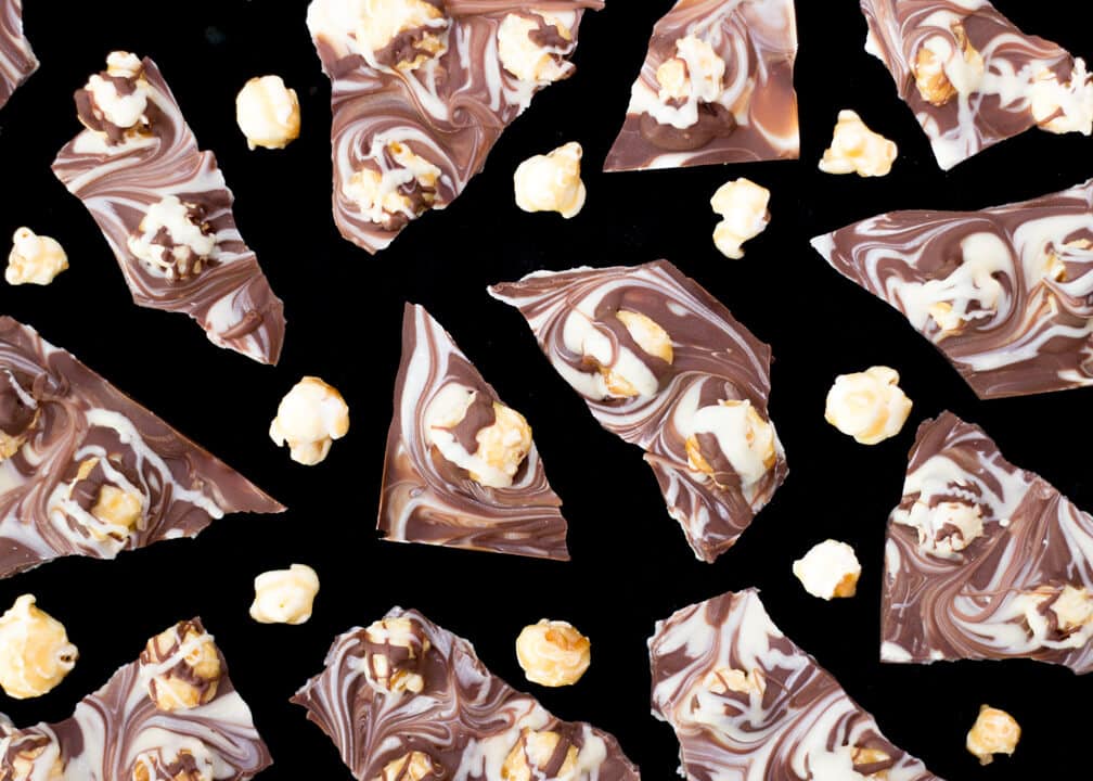 Toffee Popcorn Bark KitchenMason Easy Step by Step Picture