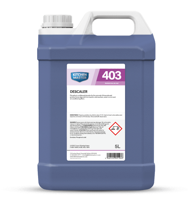 Descaler 403 Kitchenmaster The Hygiene Specialists