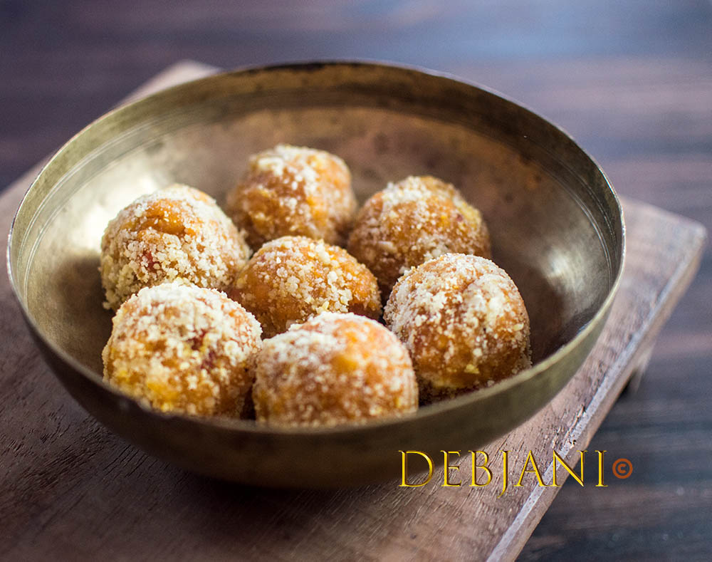 Darbesh Bengali Ladoo Dorbesh recipe step by step