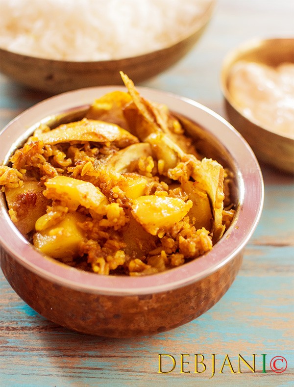 Muri Ghonto Recipe Bengali Mishmash with fish head and rice