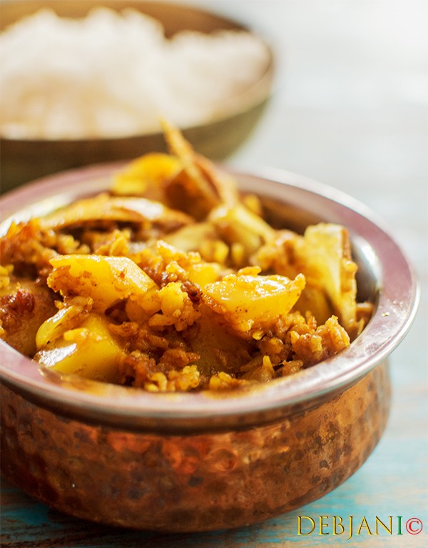 Muri Ghonto Recipe Bengali Mishmash with fish head and rice
