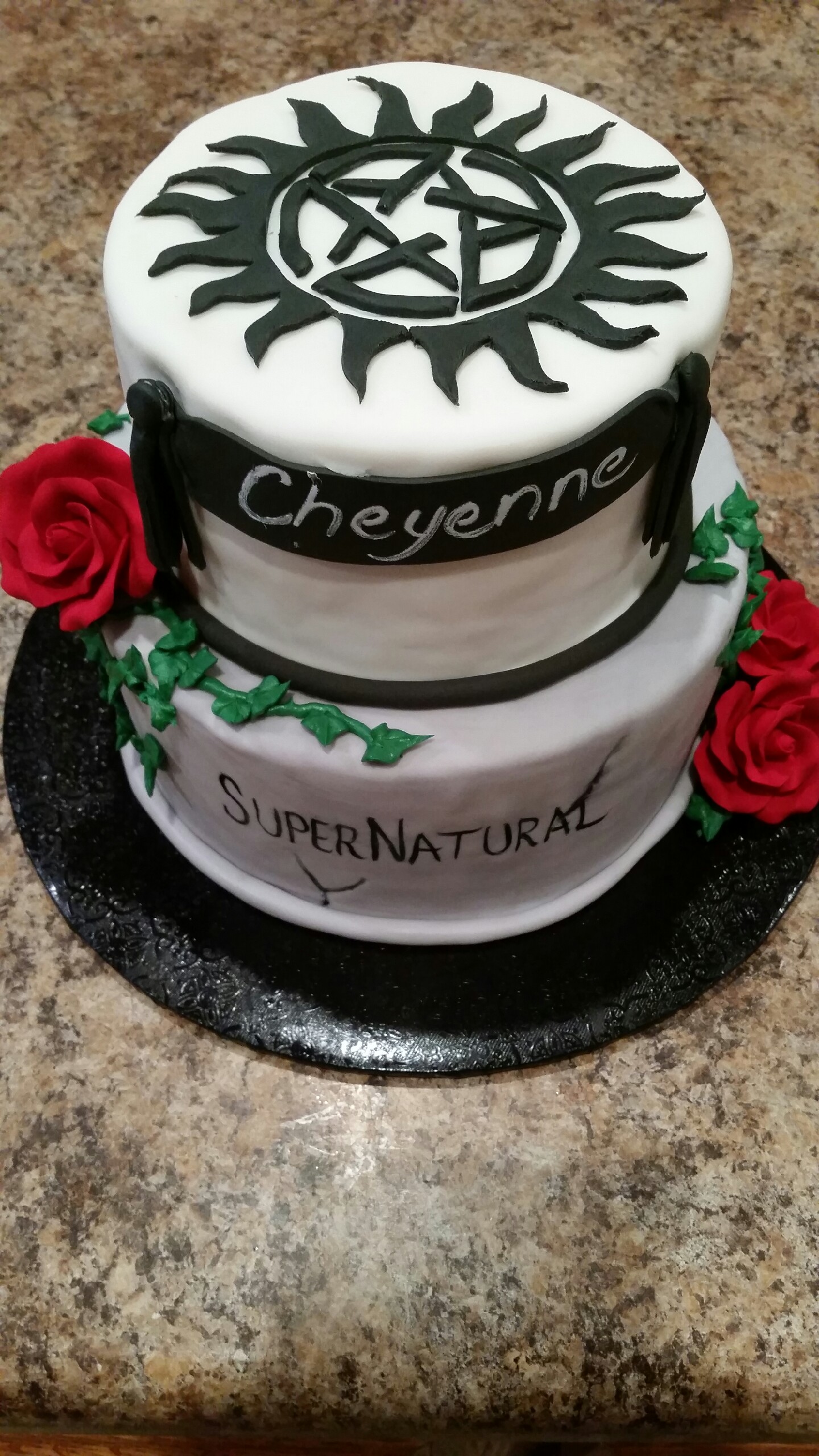 Geek Cake Friday 16 Supernatural Cakes Kitchen Overlord
