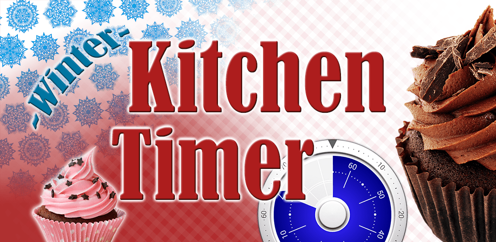 Free KitchenPearl Kitchen Timer app, Winter edition