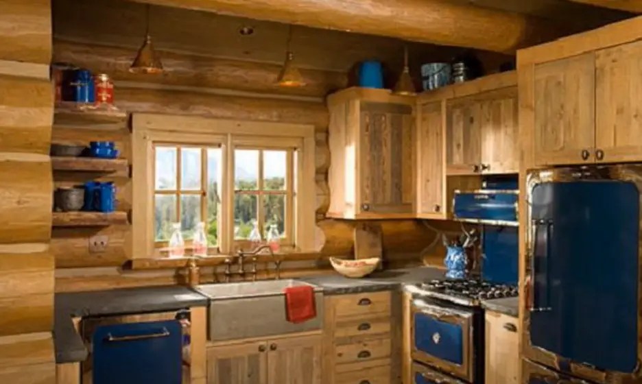 Modern Log Cabin Kitchen Ideas KitchenProfy