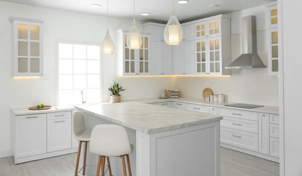 White Kitchen Countertop Ideas KitchenProfy