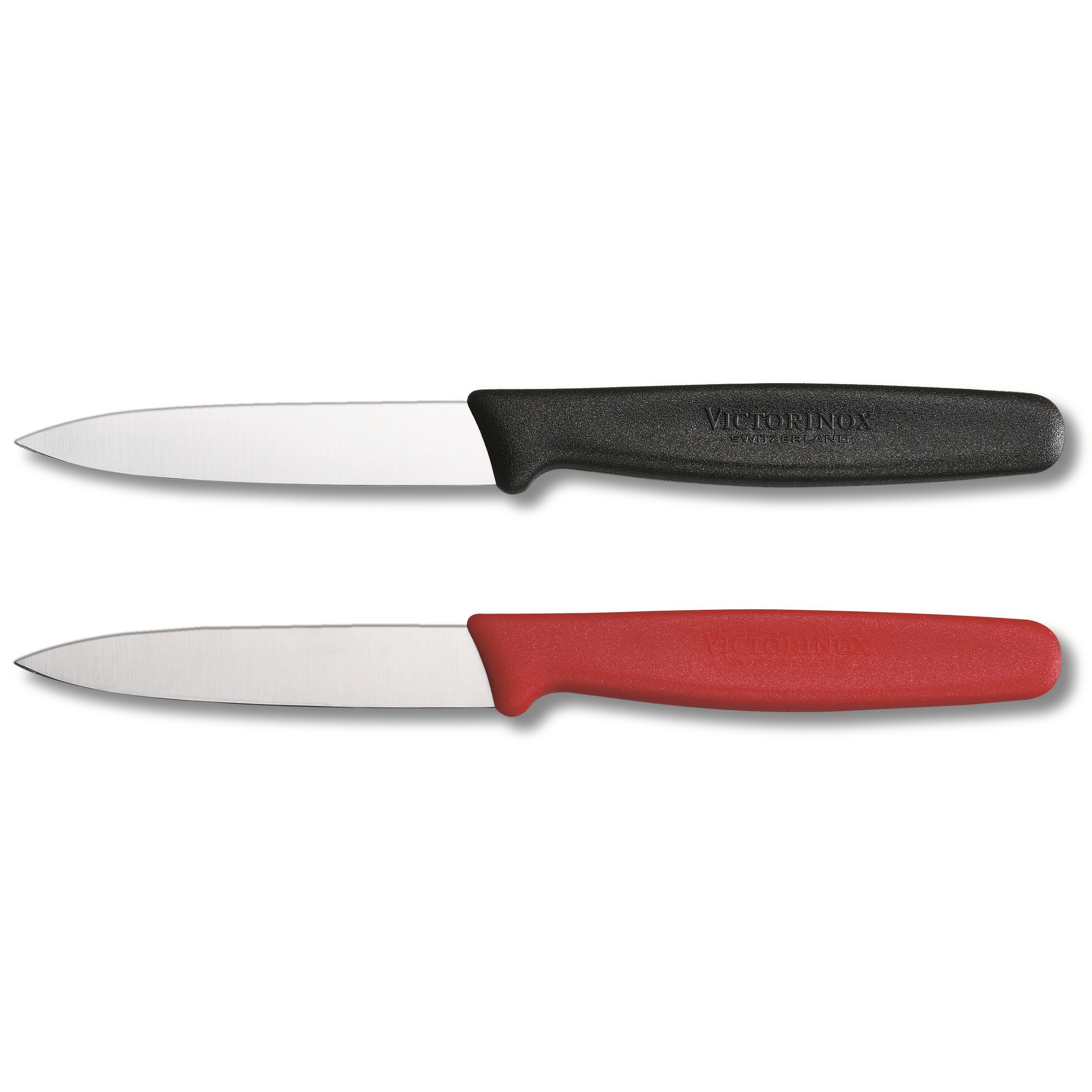 Paring Knife 8cm Straight Blade Black/Red Kitchen Pro Namibia
