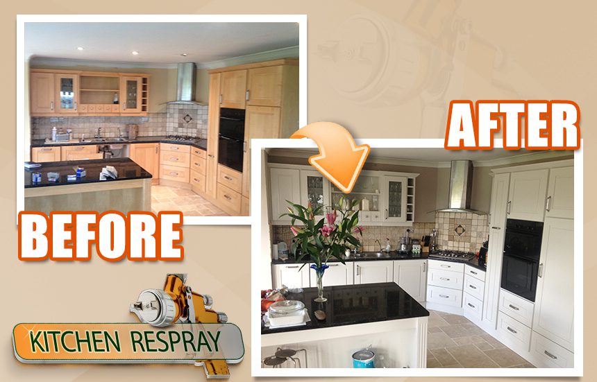 A Complete New Look To Your Kitchen With Respray Services