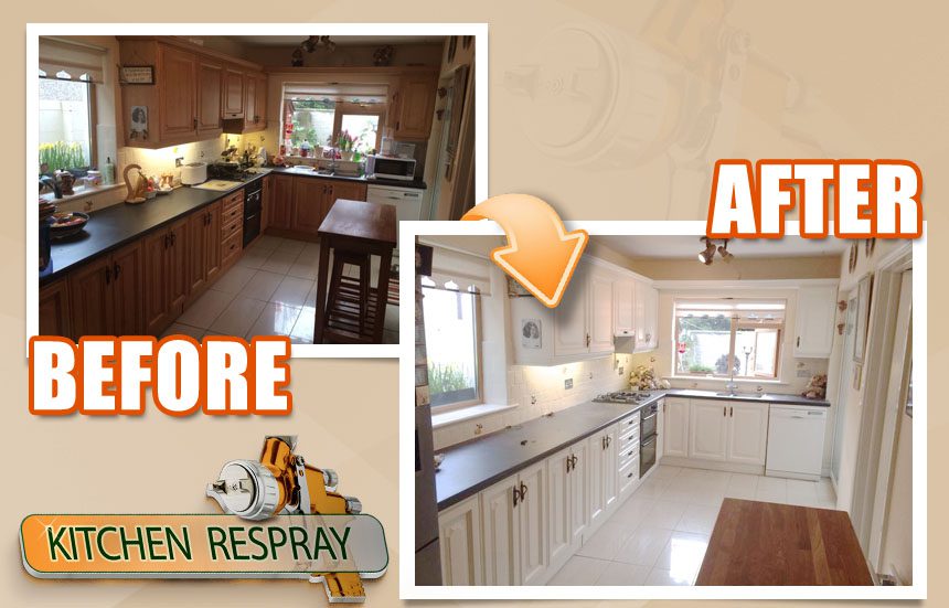 Kitchen Resprays Finish Is Factorylike and Never Chips, It Is Super Strong