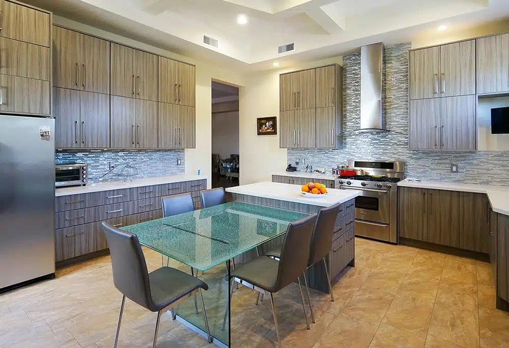 Custom Made Kitchen Glass Doors Sacramento / Post 1950 Metal