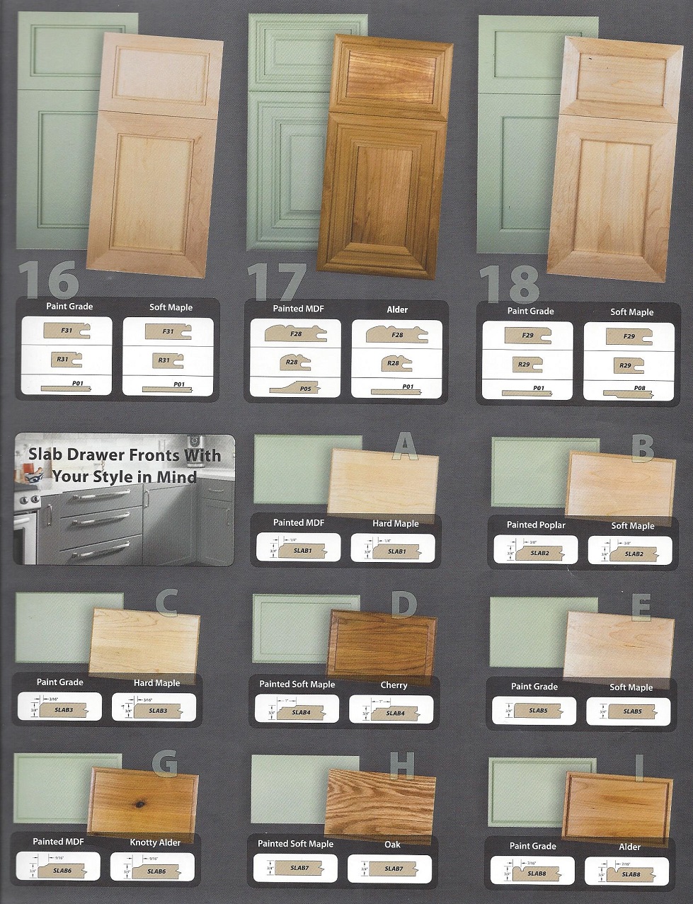 New Doors and Drawer Fronts Kitchens • Baths & Unfinished Furniture