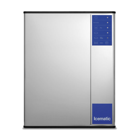 ICEMATIC Half Dice Ice Machine 465kg MH502A Kitchen Setup