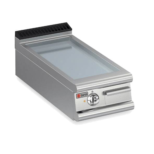 Baron Smooth Mild Steel Gas Griddle Plate 9FT/G400 Kitchen Setup