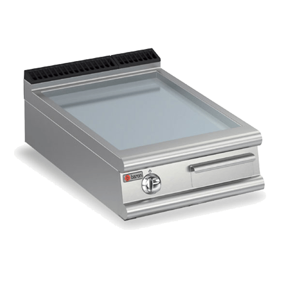 Baron Smooth Mild Steel Gas Griddle Plate 9FT/G600 Kitchen Setup
